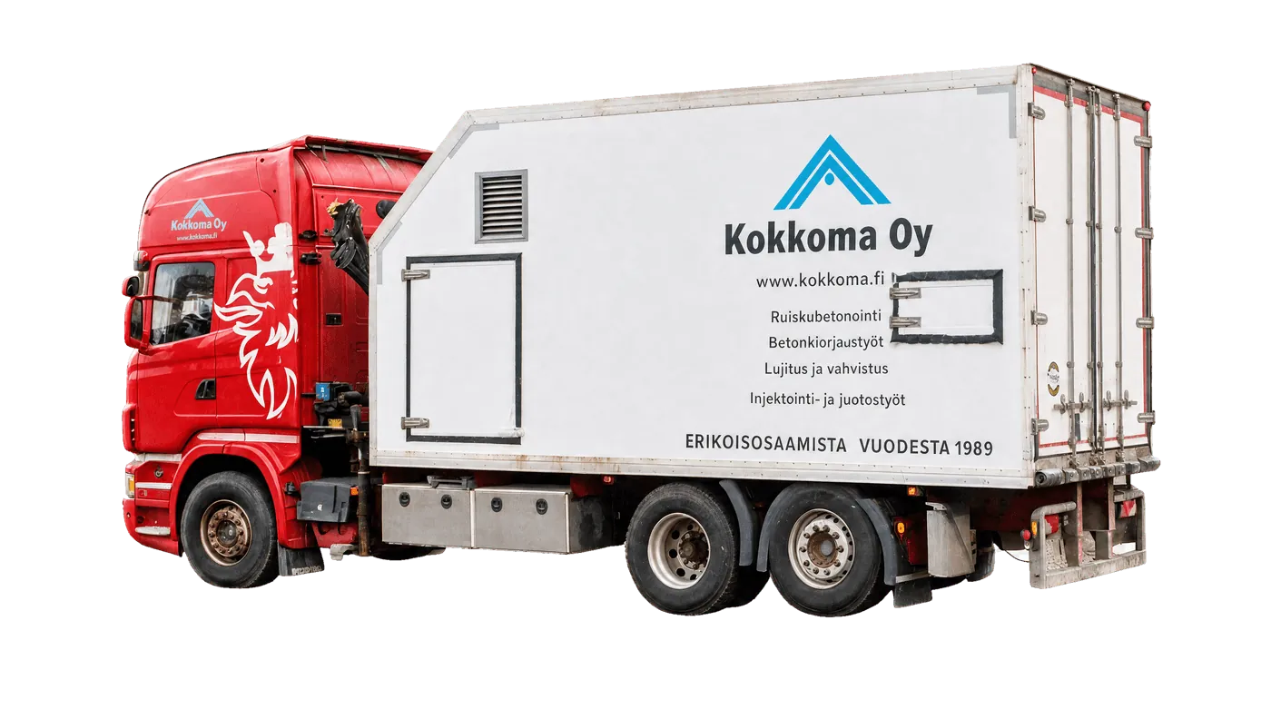 Kokkoma Oy:n kuorma-auto